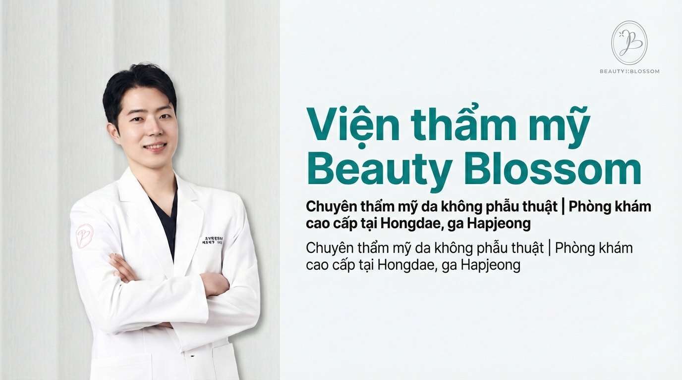 Viện thẩm mỹ Beauty Blossom - Phòng khám chuyên thẩm mỹ da không phẫu thuật tại Hongdae, Hapjeong
