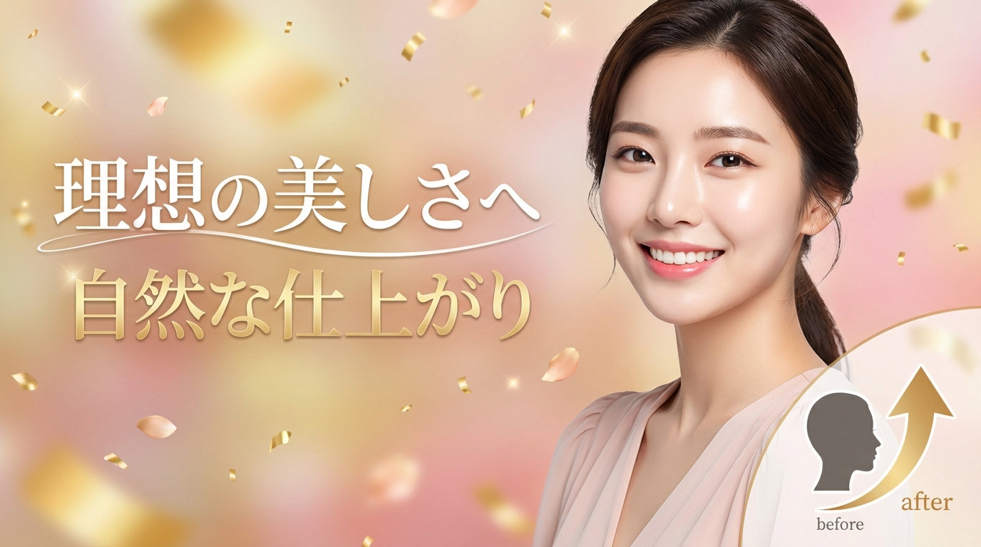 韓国美容整形の結果