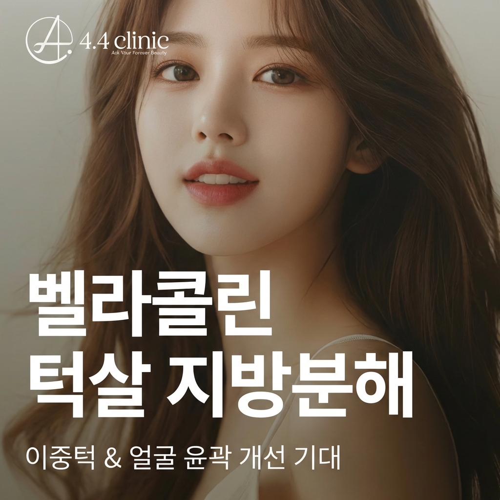 4.4의원 벨라콜린 턱살 지방분해