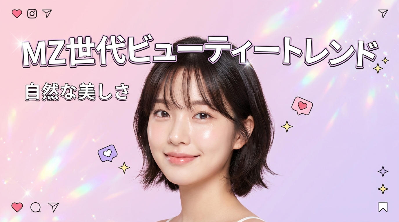 MZ世代美妝潮流完全指南：以韓國最新美容法打造自然美