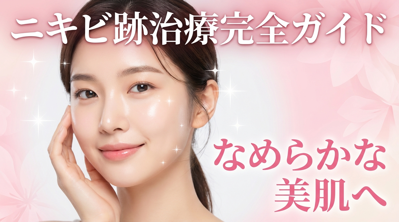 ニキビ跡治療完全ガイド｜レーザー・注射など種類別効果と選び方を徹底解説