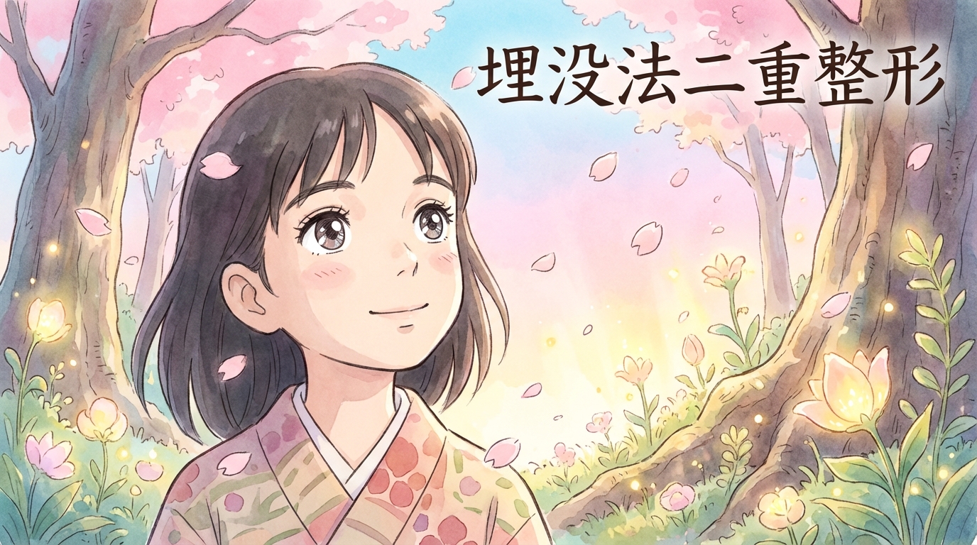 埋没法二重整形完全ガイド｜切らない二重術の方法・持続期間・ダウンタイムを徹底解説