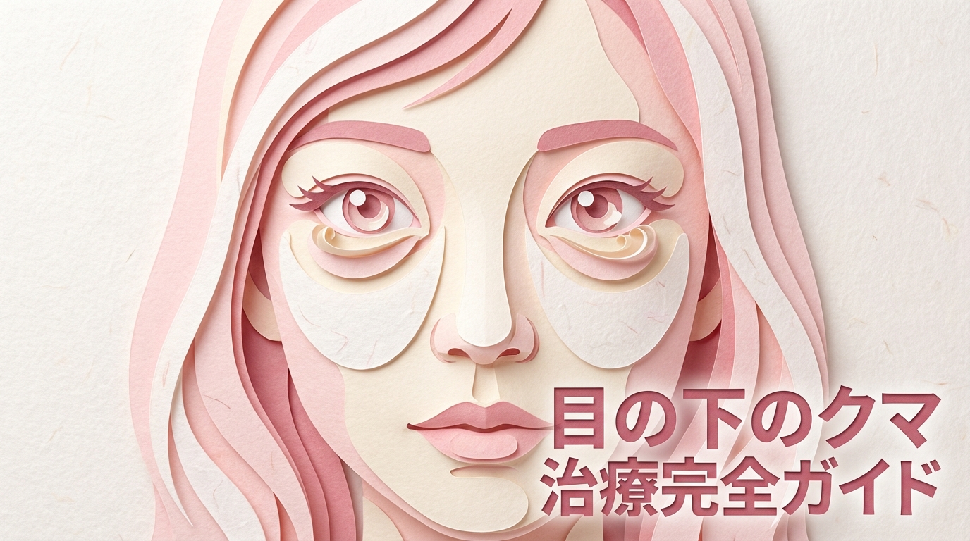 目の下のクマ治療完全ガイド｜脂肪再配置・レーザー・PRP・フィラーを徹底比較