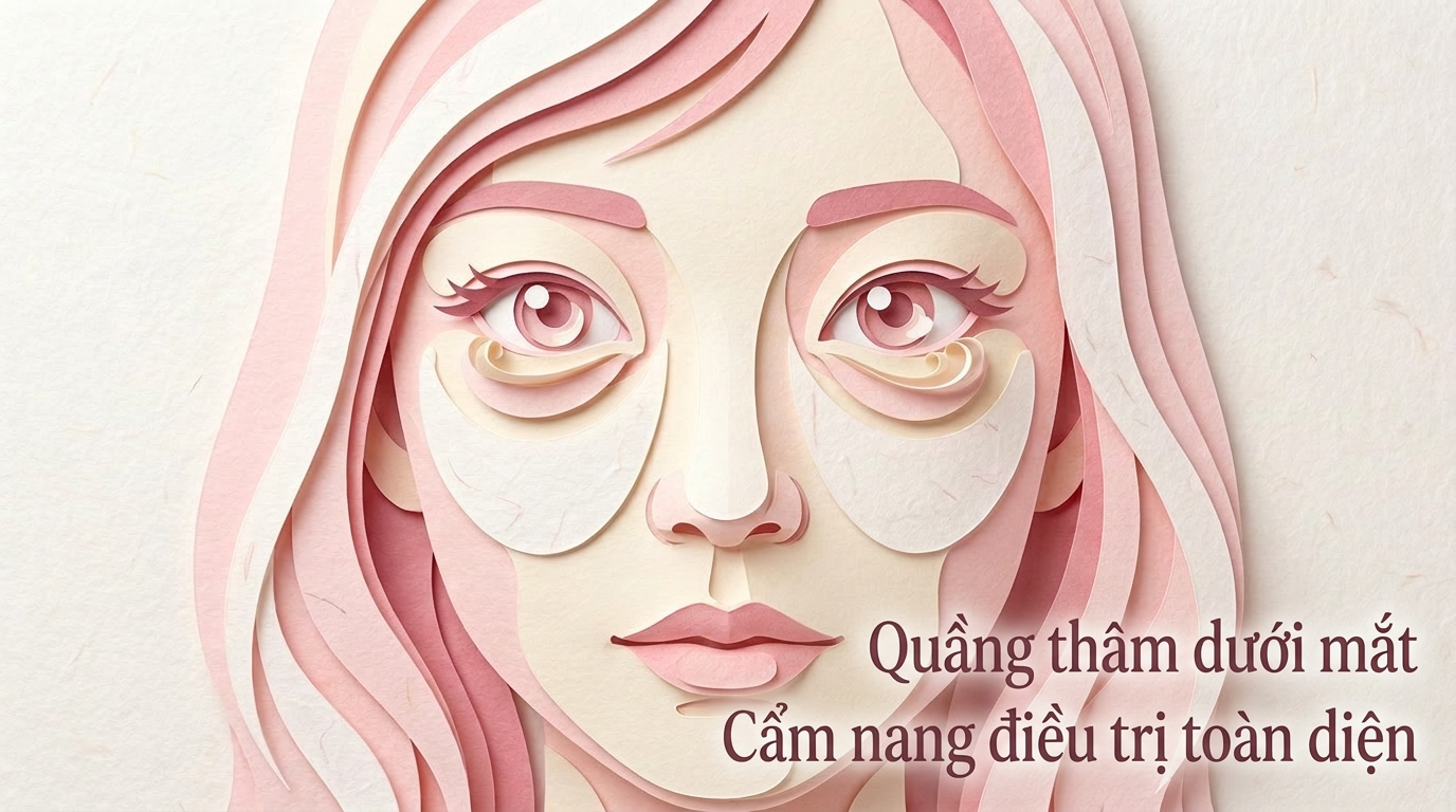 Hướng dẫn đầy đủ về điều trị quầng thâm dưới mắt | So sánh triệt để cấy mỡ, laser, PRP và filler