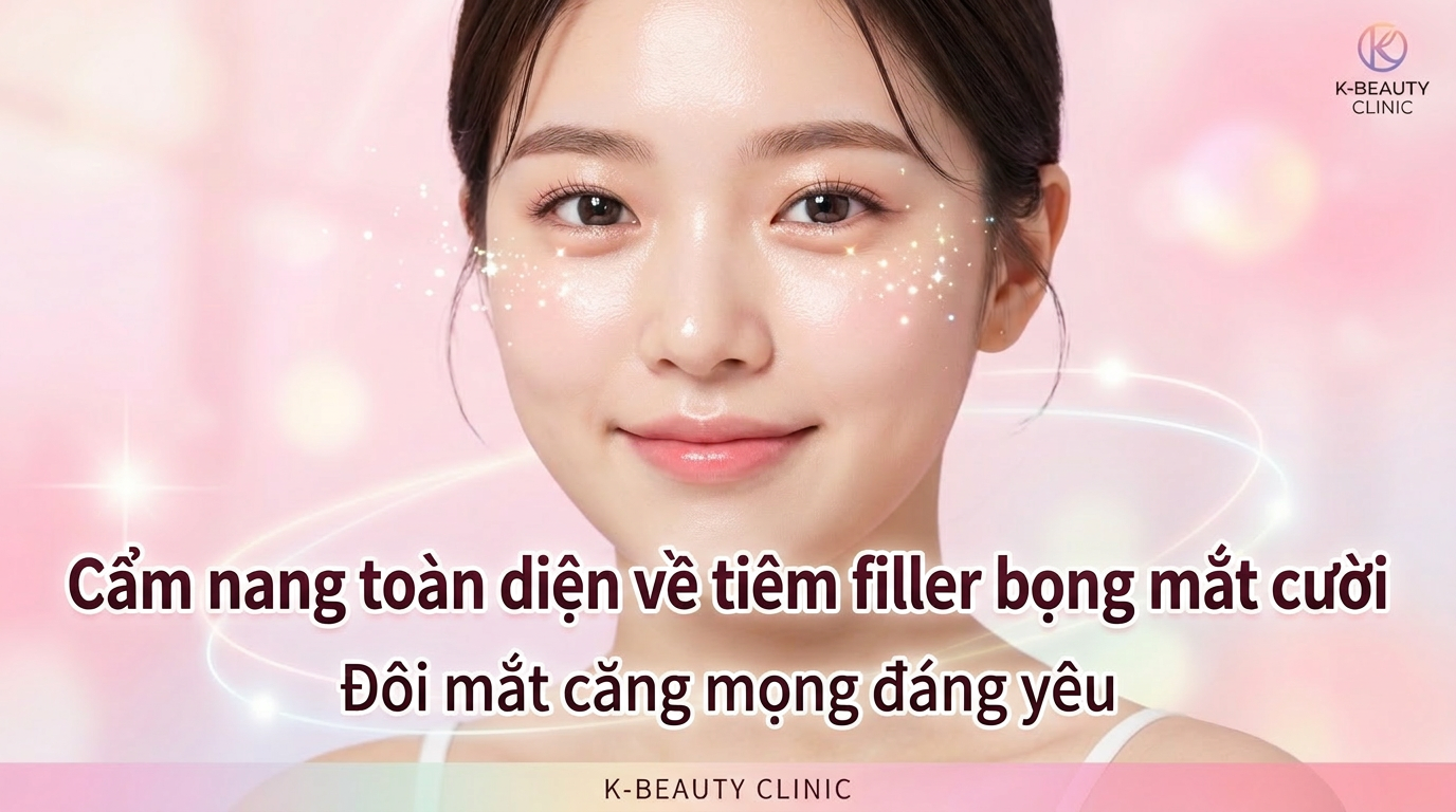 Hướng dẫn đầy đủ về tiêm filler bọng mắt: Giải thích chi tiết về phương pháp thực hiện, thời gian duy trì và mức độ đau.