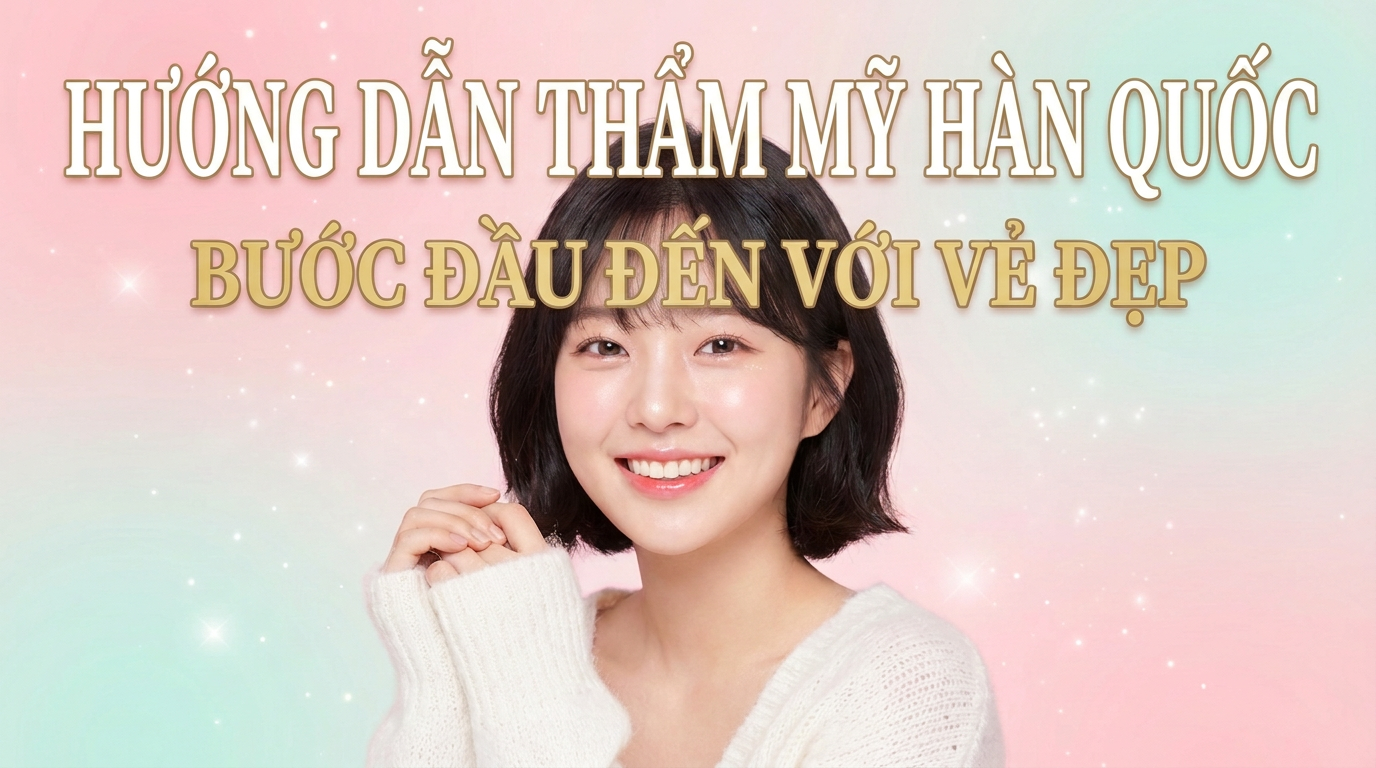 Hướng dẫn phẫu thuật thẩm mỹ Hàn Quốc