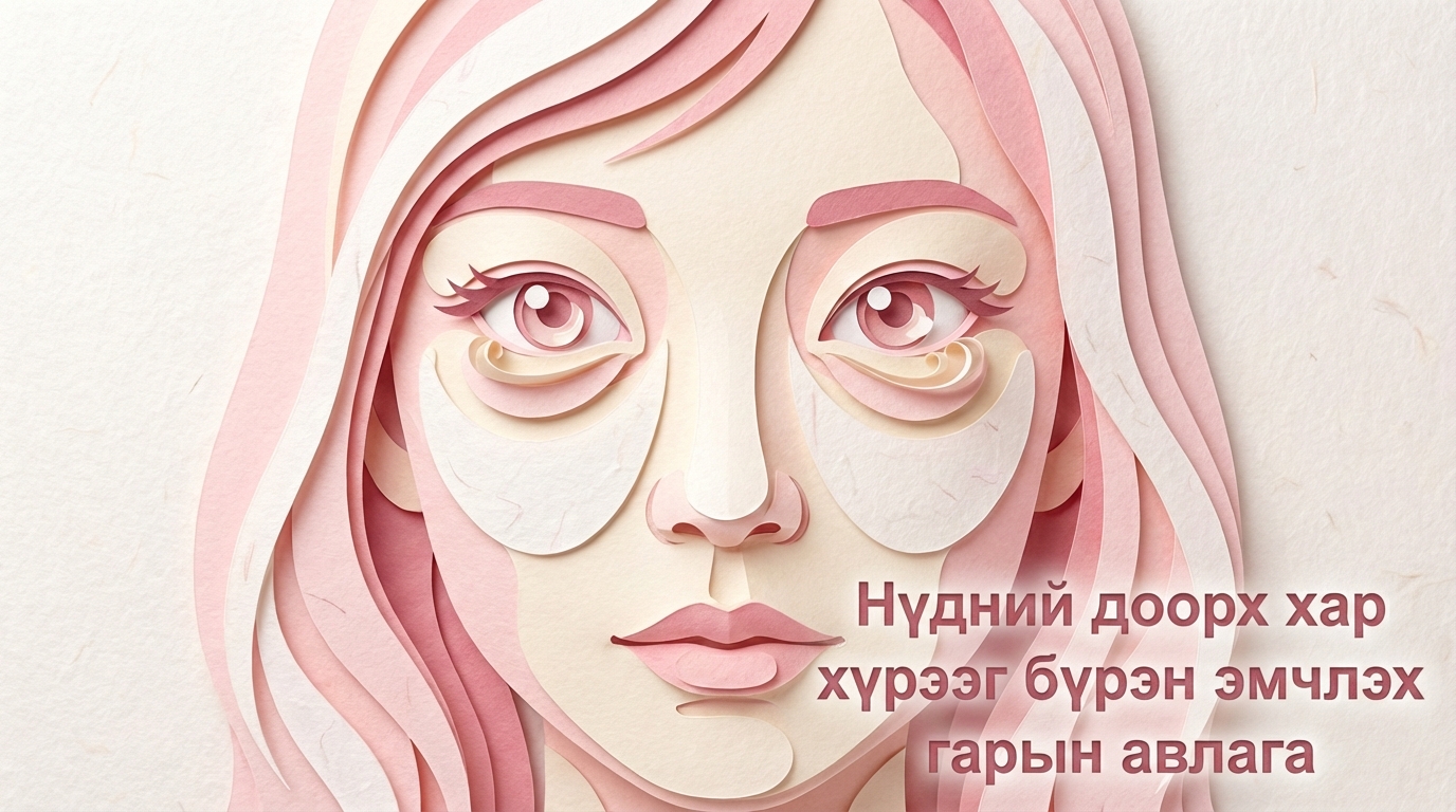 Нүдний доорх хар хүрээний эмчилгээний бүрэн