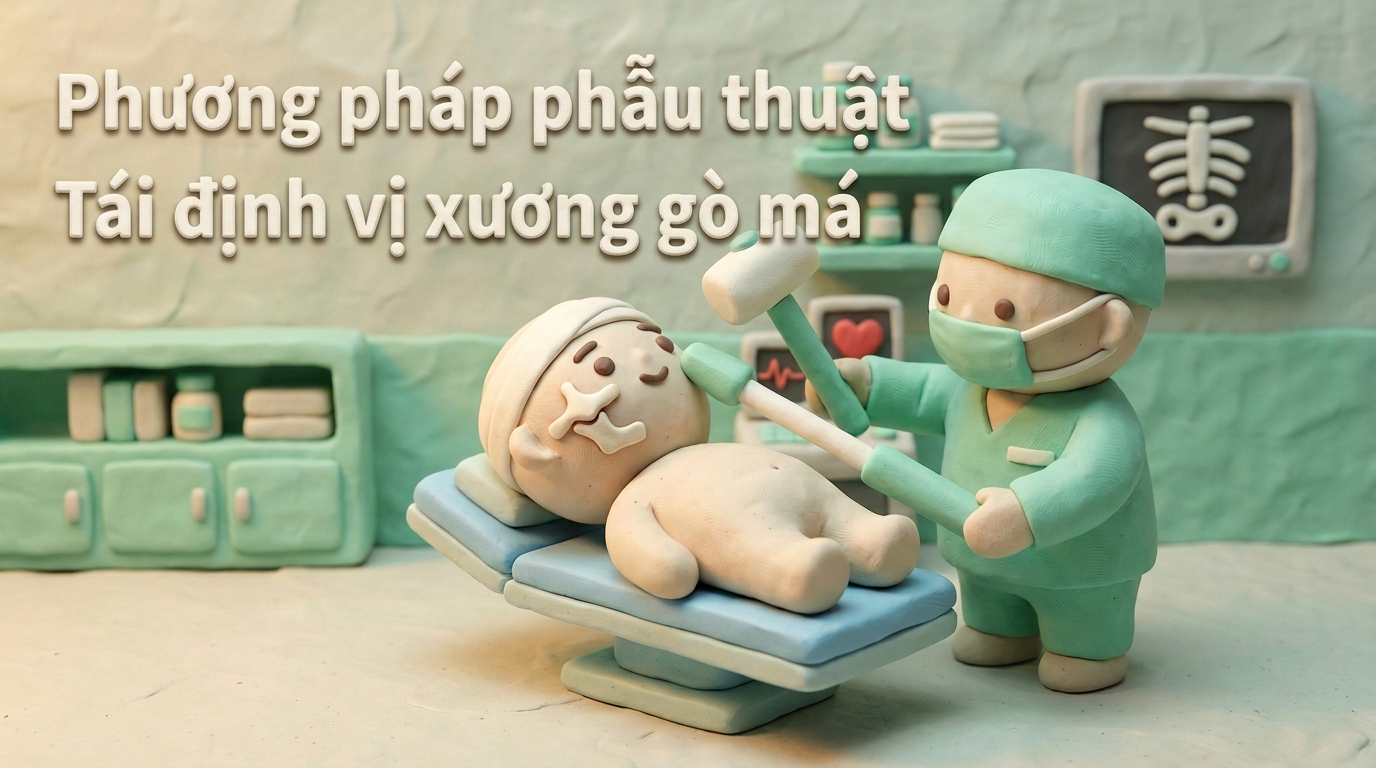 Phương pháp phẫu thuật thu nhỏ gò má
