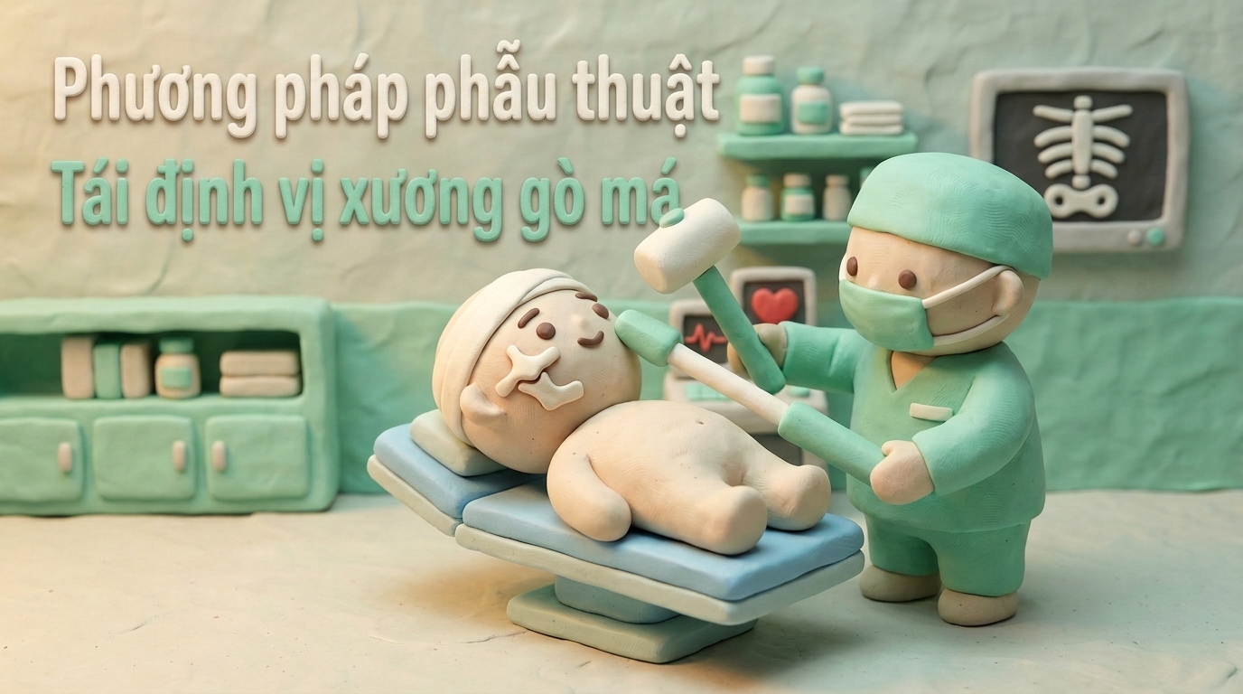 Phương pháp phẫu thuật thu nhỏ gò má