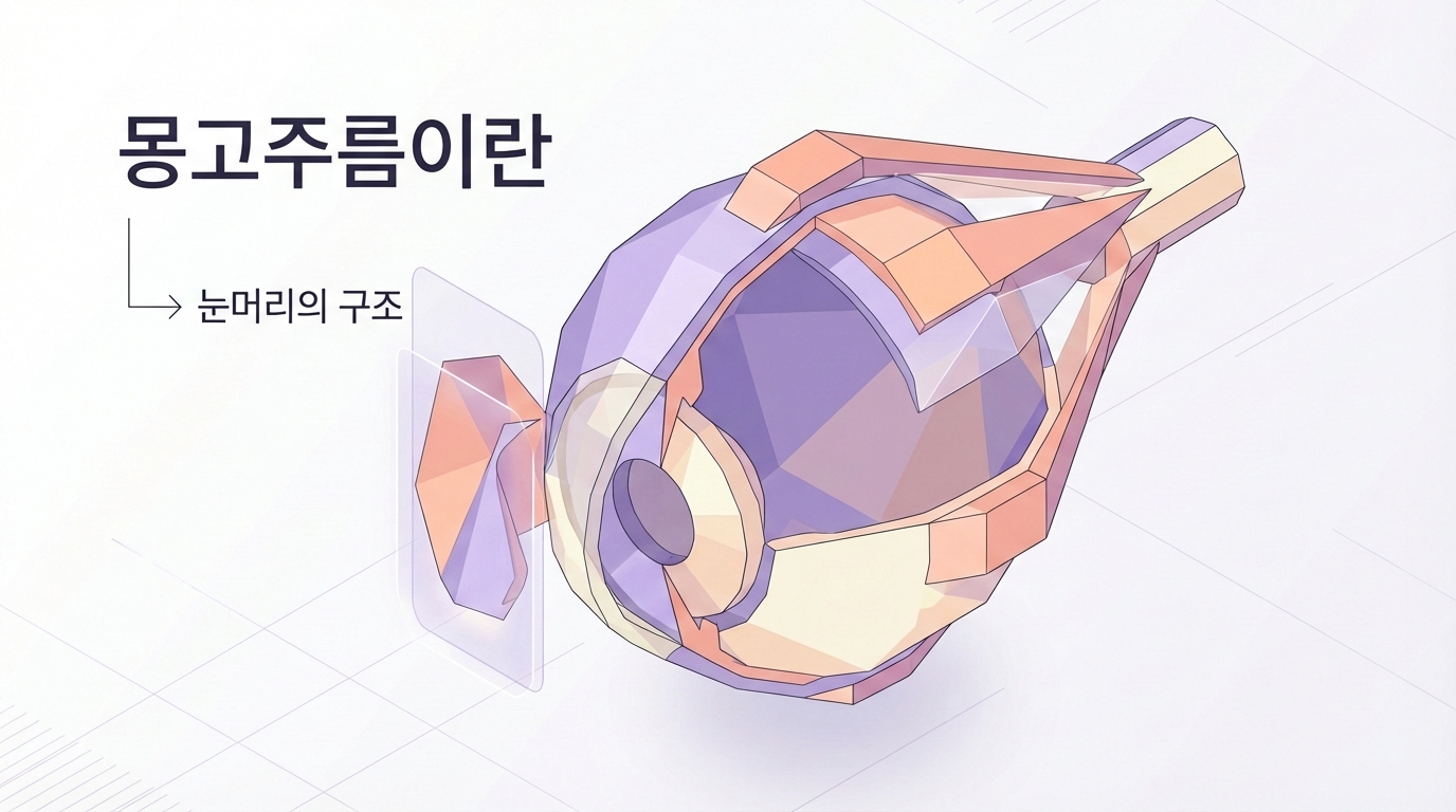 몽고주름의 구조