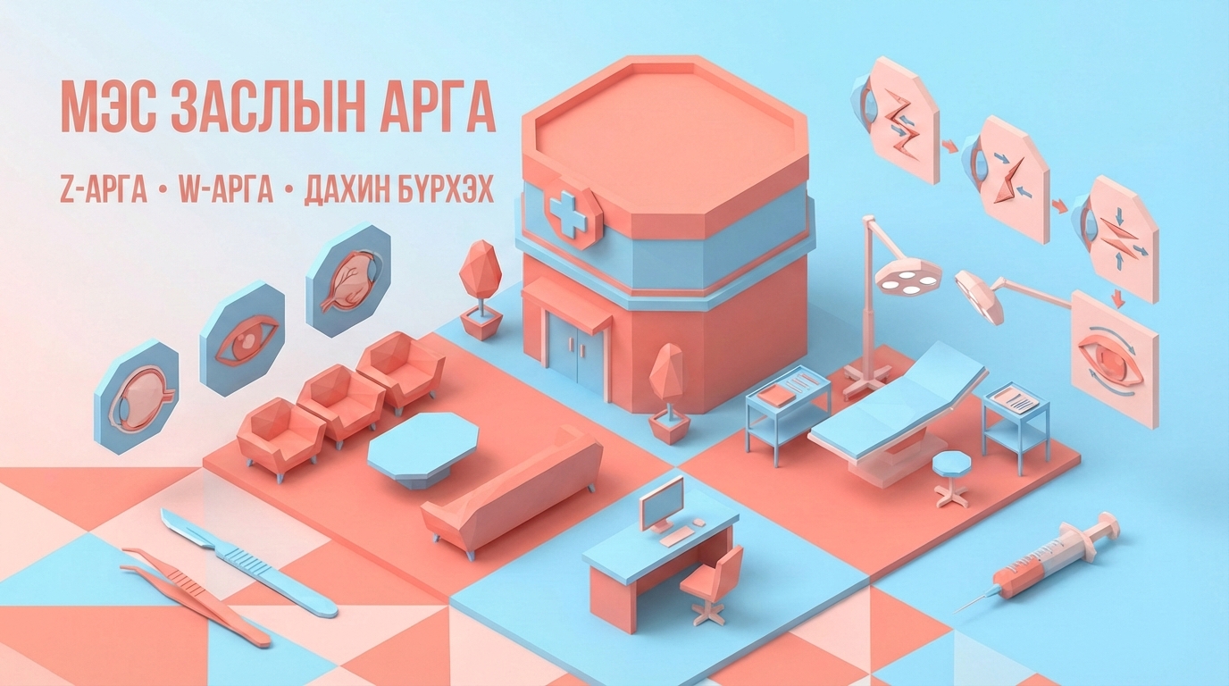 Эпикантопластикийн мэс заслын арга