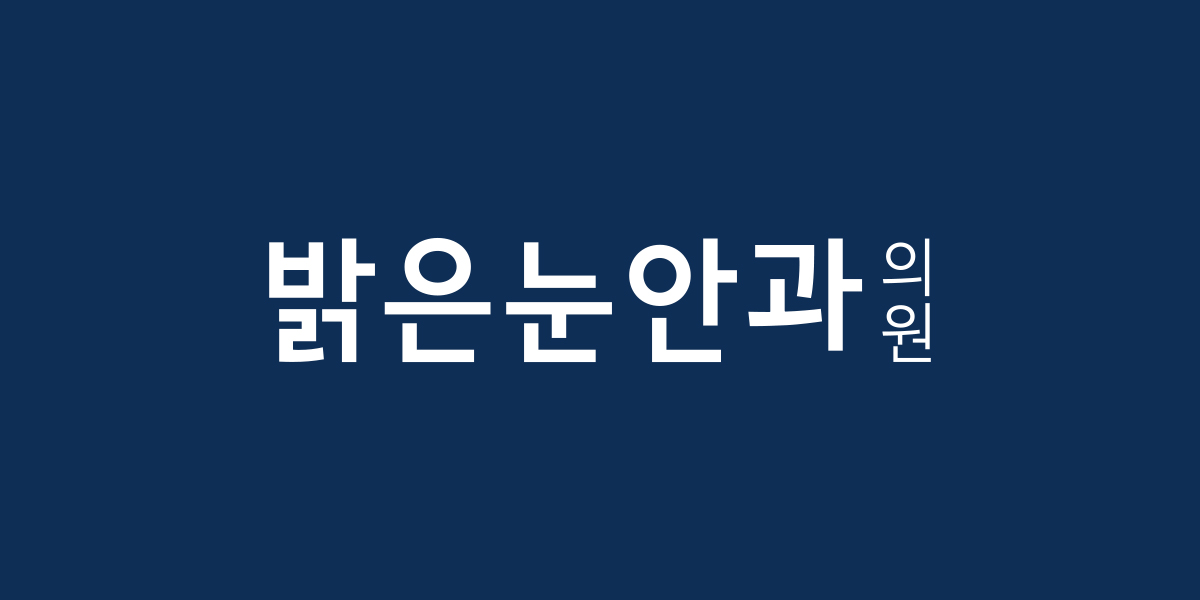 밝은눈안과 강남 logo
